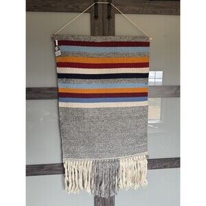 Artisan Market Woven Wall Hanging 30x50 In. Boho Chic Wall Art Home Decor New